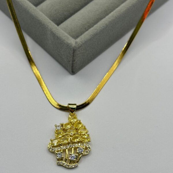 Çelik Gold Kolye